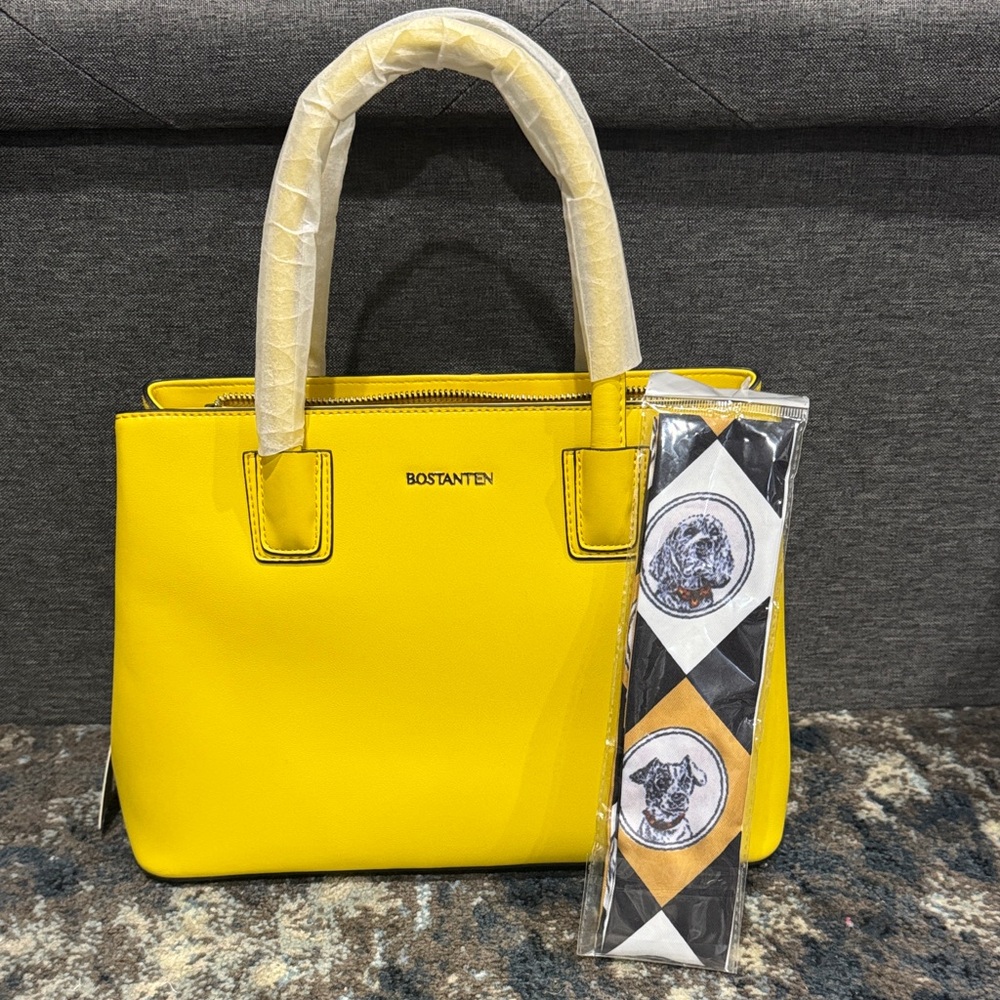 Bostanten Yellow Women's Handbag